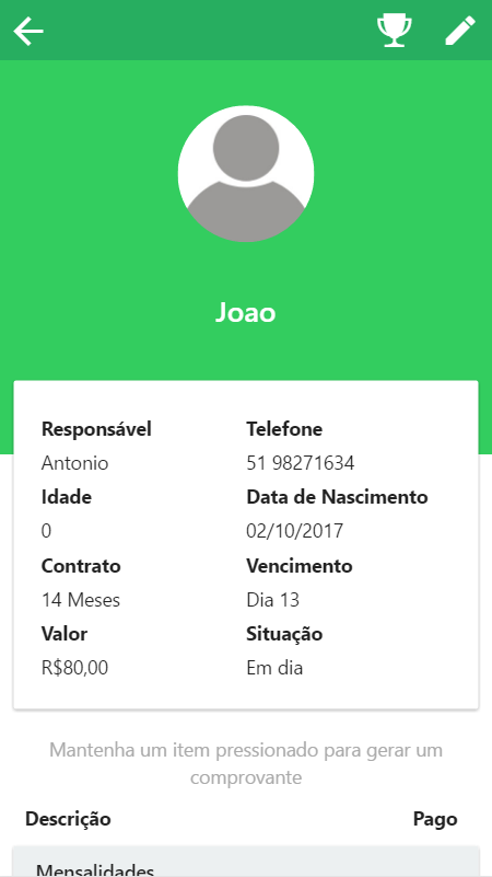 teste