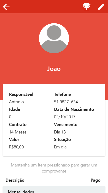teste